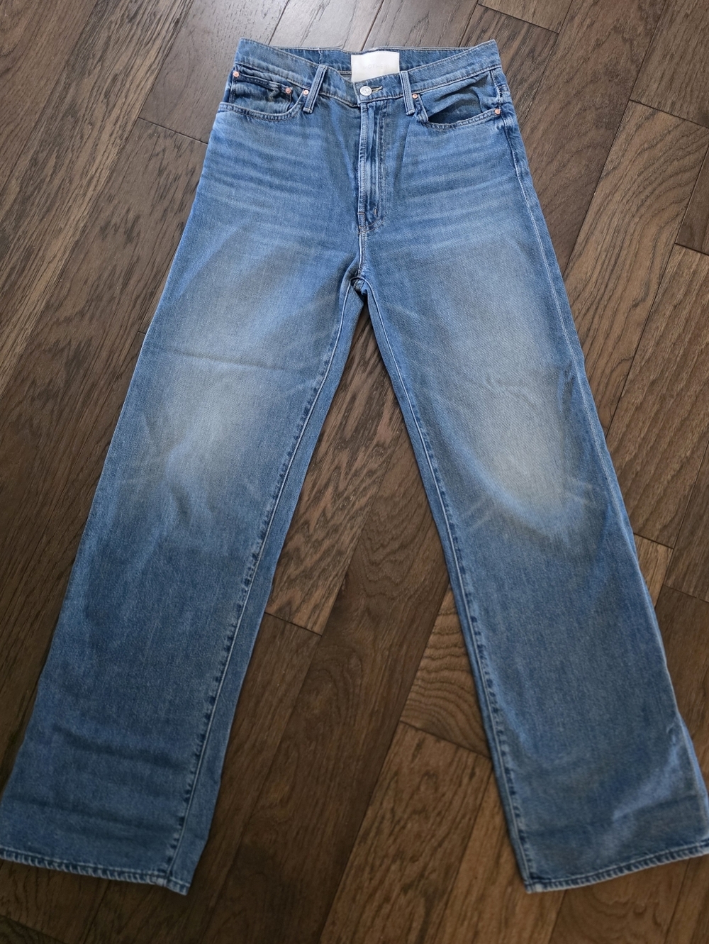 Mother Jeans Size 26 / 32" inseam Classic Straight-Leg Blue Denim Jeans